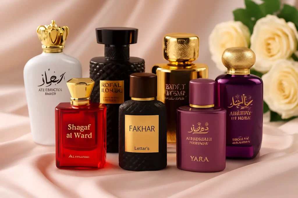 Os 7 perfumes árabes femininos mais vendidos em 2025.