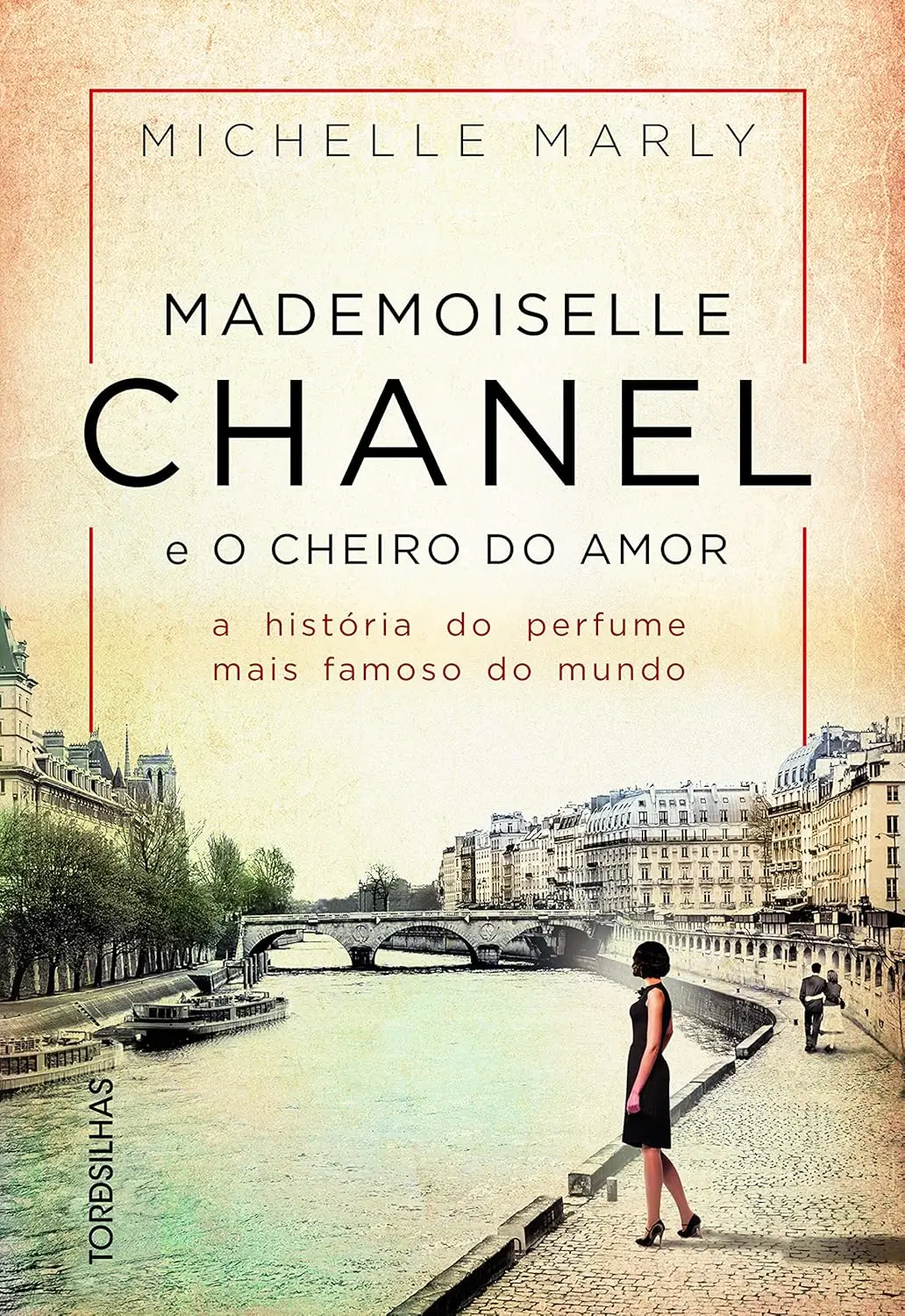 Livro Mademoiselle Chanel e o cheiro do amor - A história do perfume mais famoso do mundo.