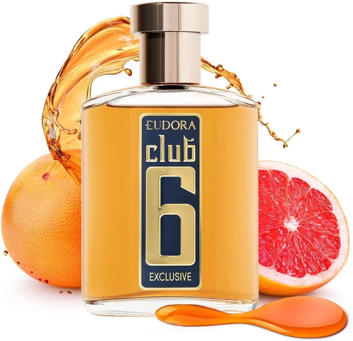 Club 6 Exclusive Eudora — amadeirado especiado e sofisticado.